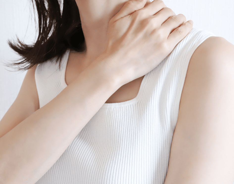 肩こりなどの肩の痛み